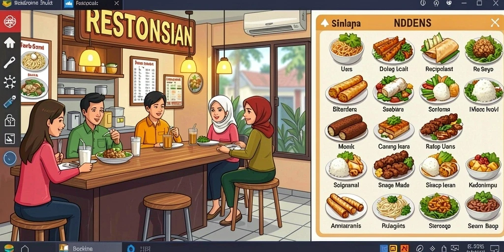 Tampilan antarmuka pengguna yang intuitif.