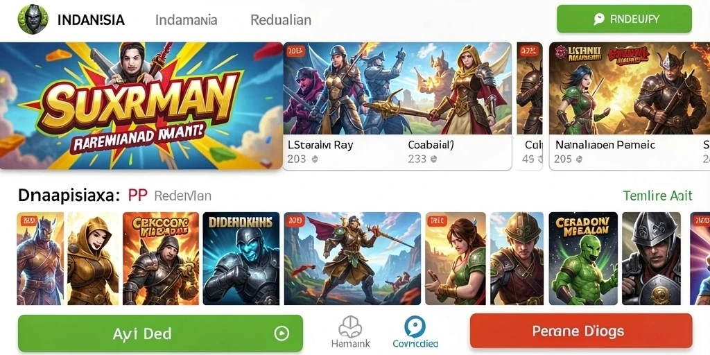 Tampilan antarmuka yang intuitif dan menarik.