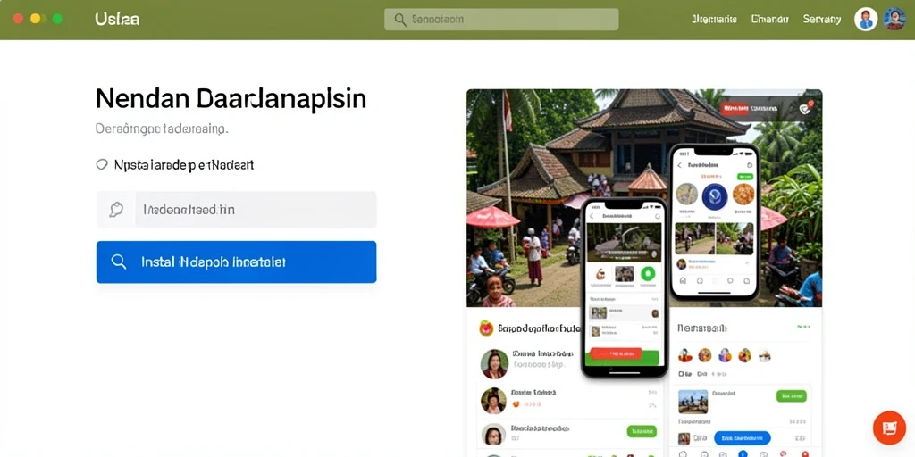 Tampilan antarmuka yang user-friendly.