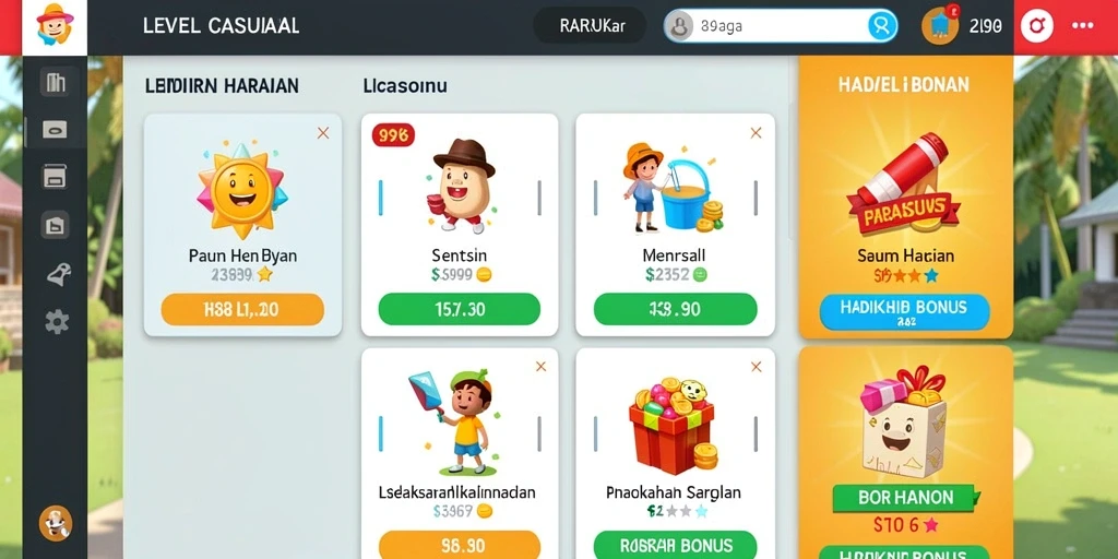 Tampilan antarmuka yang intuitif dan mudah digunakan.