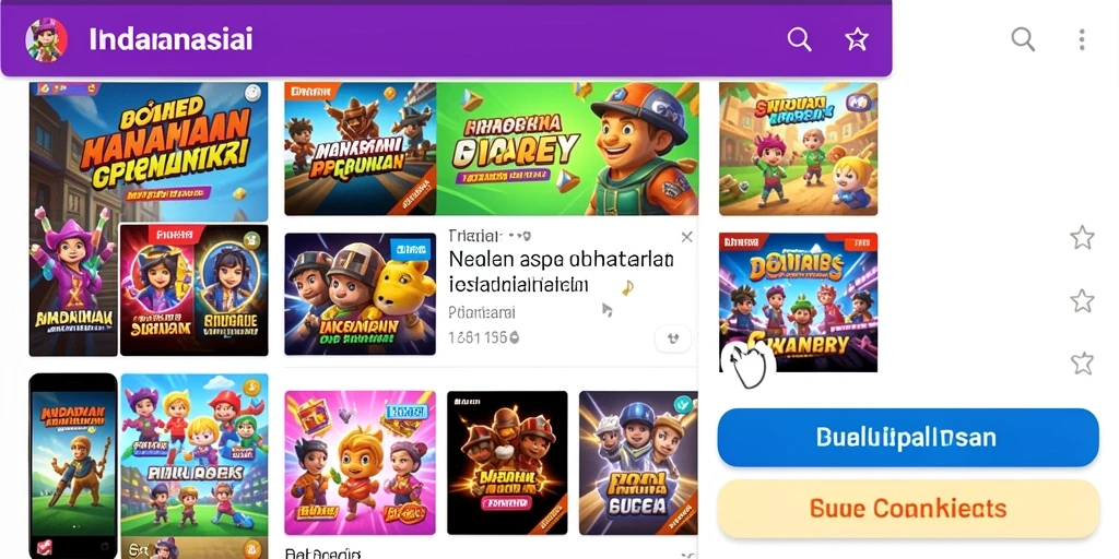 Tampilan antarmuka yang sederhana dan menarik.