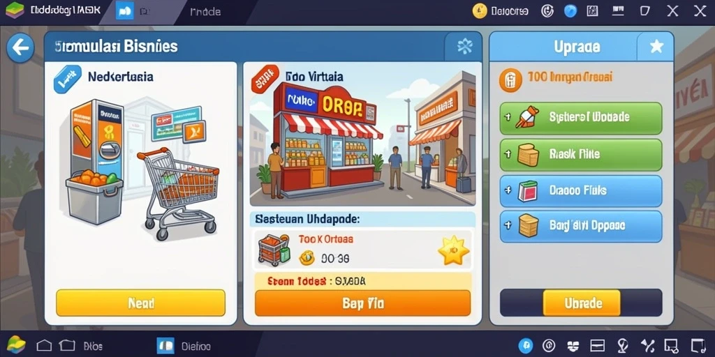 Tampilan menu utama JKTJKT yang menarik.