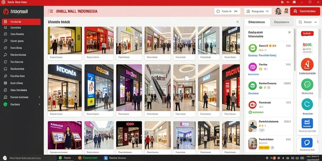 Tampilan awal yang menarik dan user-friendly.