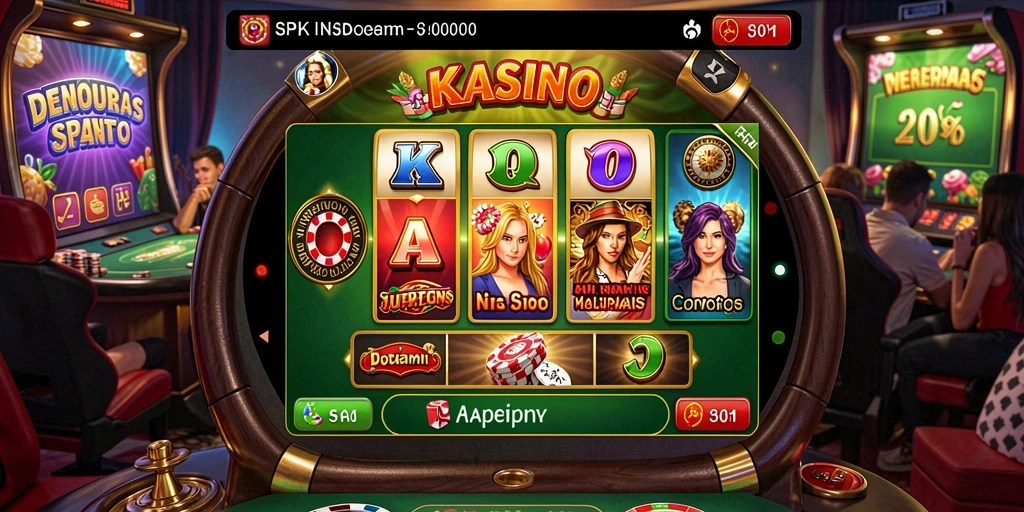 Screenshot menunjukkan tampilan antarmuka yang menarik dan mudah digunakan.