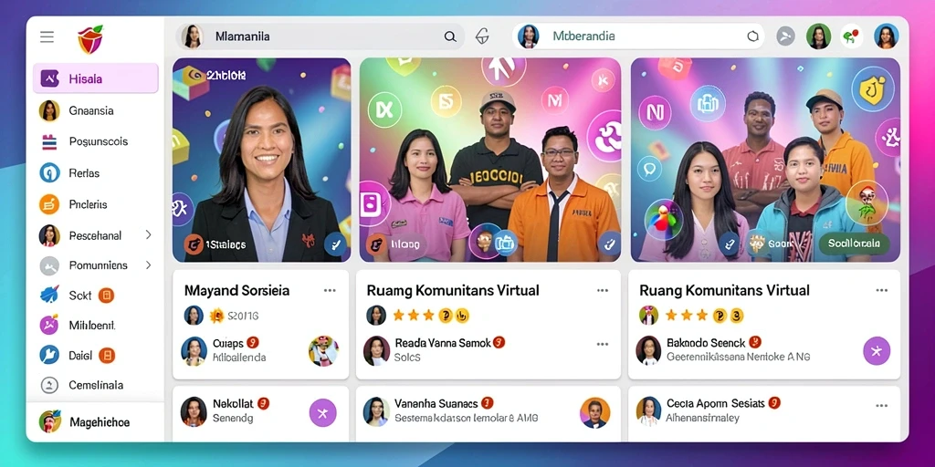 Tampilan antarmuka yang user-friendly dan menarik.