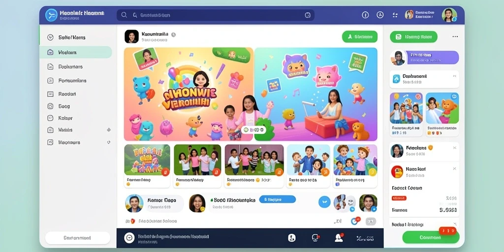 Tampilan antarmuka yang menarik dan user-friendly.