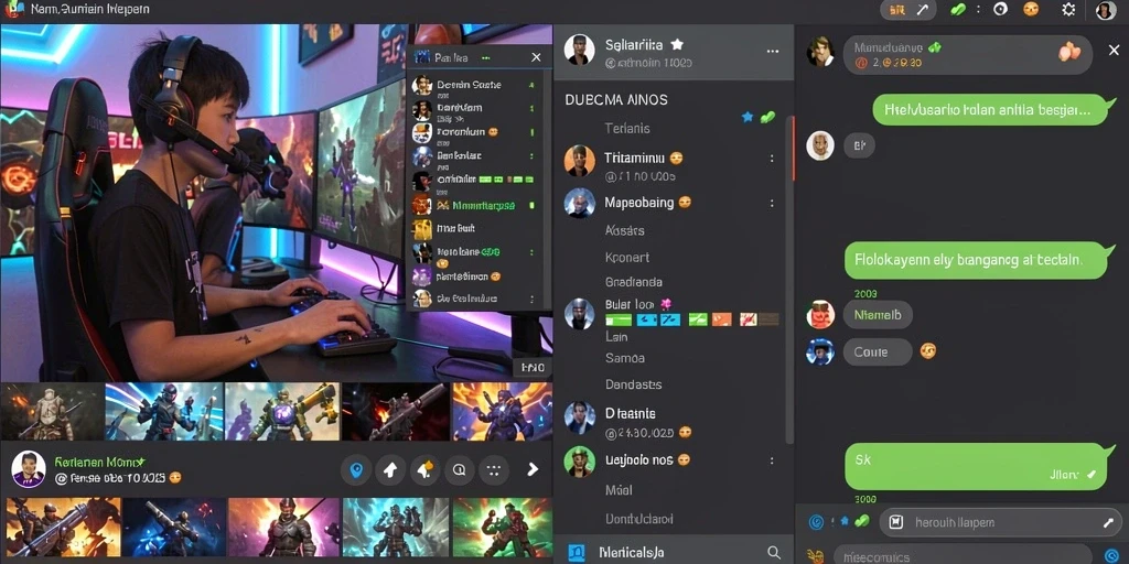 Screenshot MC777 menunjukkan karakter utama dalam petualangan.