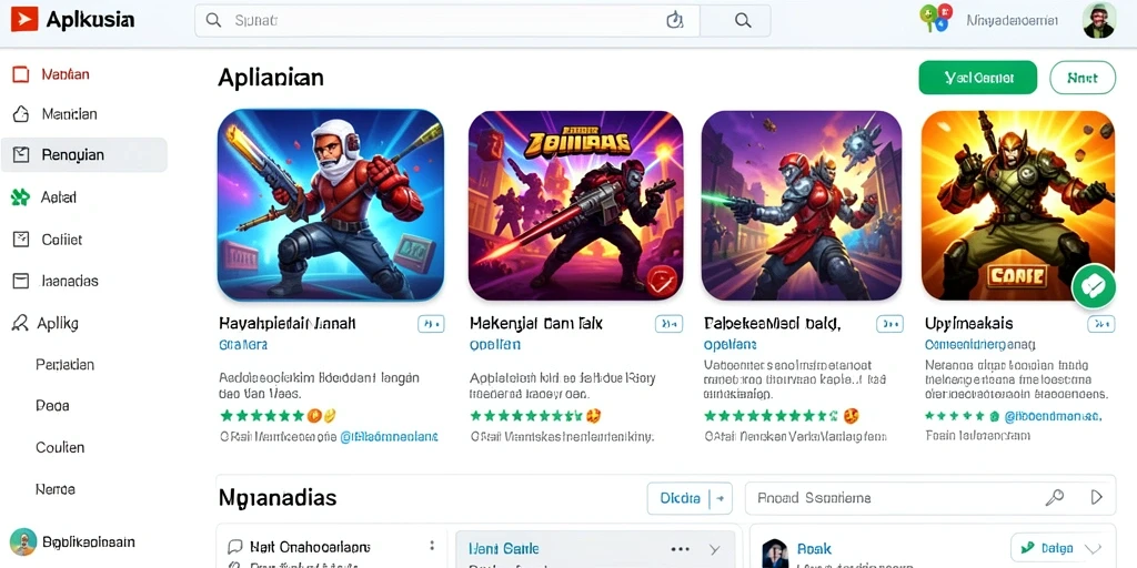 Antarmuka pengguna yang intuitif dan mudah digunakan.