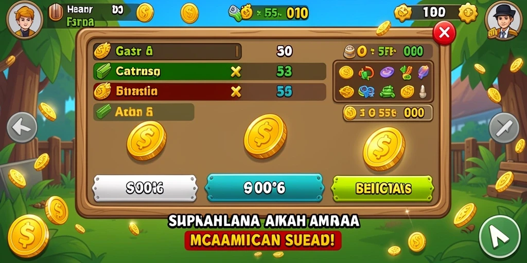 Tampilan antarmuka utama WIN33 yang menarik dan user-friendly.
